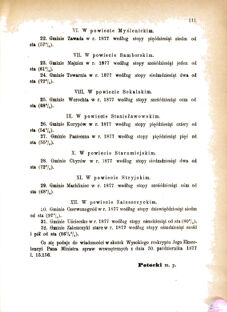 Landes-Gesetz- und Verordnungsblatt für das Königreich Galizien und Lodomerien sammt dem Großherzogthume Krakau 1877bl01 Seite: 111