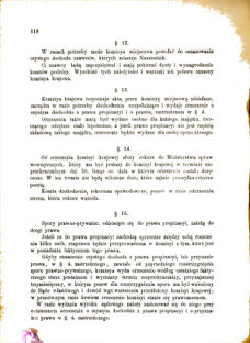 Landes-Gesetz- und Verordnungsblatt für das Königreich Galizien und Lodomerien sammt dem Großherzogthume Krakau 1877bl01 Seite: 118