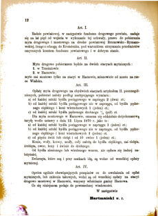 Landes-Gesetz- und Verordnungsblatt für das Königreich Galizien und Lodomerien sammt dem Großherzogthume Krakau 1877bl01 Seite: 12