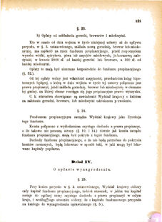 Landes-Gesetz- und Verordnungsblatt für das Königreich Galizien und Lodomerien sammt dem Großherzogthume Krakau 1877bl01 Seite: 121