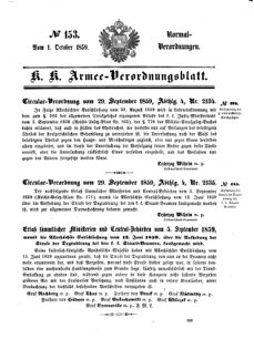 Verordnungsblatt für das Kaiserlich-Königliche Heer 18591001 Seite: 1