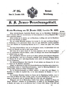 Verordnungsblatt für das Kaiserlich-Königliche Heer 18591231 Seite: 1