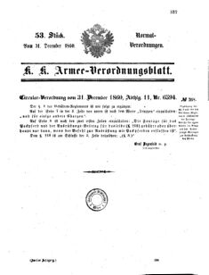 Verordnungsblatt für das Kaiserlich-Königliche Heer 18601231 Seite: 7