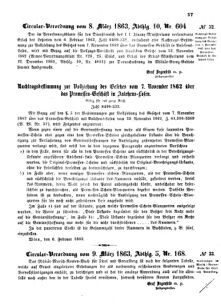 Verordnungsblatt für das Kaiserlich-Königliche Heer 18630319 Seite: 7