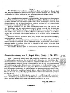 Verordnungsblatt für das Kaiserlich-Königliche Heer 18640813 Seite: 5