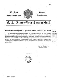 Verordnungsblatt für das Kaiserlich-Königliche Heer 18641231 Seite: 27