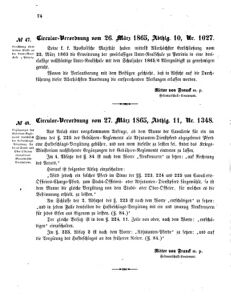 Verordnungsblatt für das Kaiserlich-Königliche Heer 18650403 Seite: 26