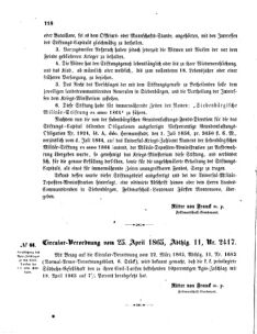 Verordnungsblatt für das Kaiserlich-Königliche Heer 18650429 Seite: 22