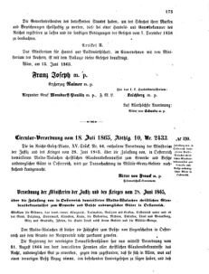 Verordnungsblatt für das Kaiserlich-Königliche Heer 18650724 Seite: 7