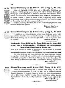 Verordnungsblatt für das Kaiserlich-Königliche Heer 18651027 Seite: 10