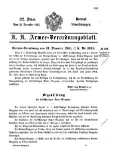 Verordnungsblatt für das Kaiserlich-Königliche Heer 18651231 Seite: 11