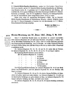 Verordnungsblatt für das Kaiserlich-Königliche Heer 18670206 Seite: 2