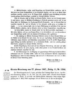 Verordnungsblatt für das Kaiserlich-Königliche Heer 18670228 Seite: 22