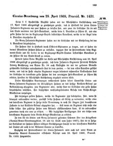 Verordnungsblatt für das Kaiserlich-Königliche Heer 18680507 Seite: 3