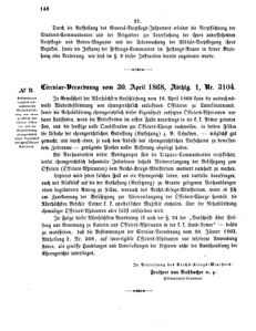 Verordnungsblatt für das Kaiserlich-Königliche Heer 18680507 Seite: 8