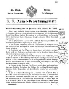 Verordnungsblatt für das Kaiserlich-Königliche Heer 18681229 Seite: 9