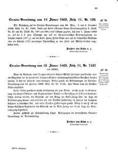 Verordnungsblatt für das Kaiserlich-Königliche Heer 18690120 Seite: 9