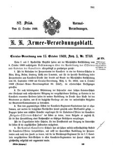 Verordnungsblatt für das Kaiserlich-Königliche Heer 18691015 Seite: 9