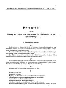 Verordnungsblatt für das Kaiserlich-Königliche Heer 18710616 Seite: 197