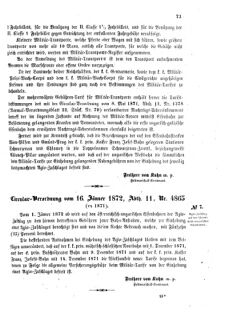 Verordnungsblatt für das Kaiserlich-Königliche Heer 18720127 Seite: 3