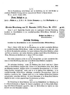 Verordnungsblatt für das Kaiserlich-Königliche Heer 18721127 Seite: 3