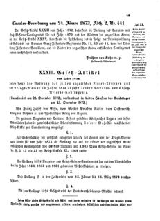 Verordnungsblatt für das Kaiserlich-Königliche Heer 18730202 Seite: 5