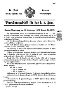 Verordnungsblatt für das Kaiserlich-Königliche Heer