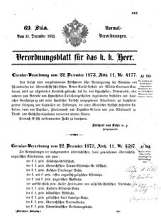 Verordnungsblatt für das Kaiserlich-Königliche Heer 18731231 Seite: 25