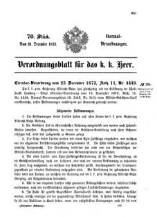 Verordnungsblatt für das Kaiserlich-Königliche Heer 18731231 Seite: 33