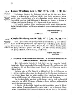 Verordnungsblatt für das Kaiserlich-Königliche Heer 18740315 Seite: 2