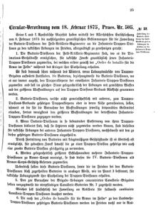 Verordnungsblatt für das Kaiserlich-Königliche Heer 18750219 Seite: 7