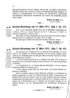 Verordnungsblatt für das Kaiserlich-Königliche Heer 18750318 Seite: 2