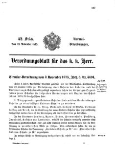 Verordnungsblatt für das Kaiserlich-Königliche Heer 18751113 Seite: 17