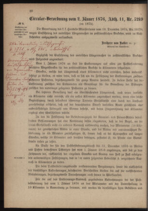 Verordnungsblatt für das Kaiserlich-Königliche Heer 18760108 Seite: 4