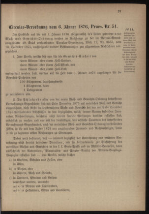 Verordnungsblatt für das Kaiserlich-Königliche Heer 18760118 Seite: 3