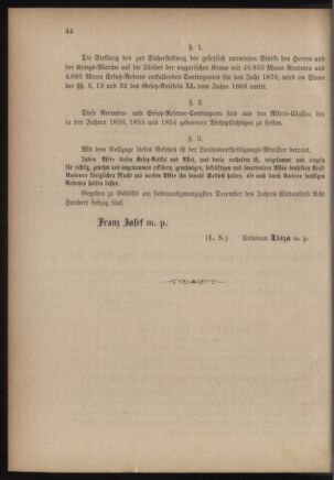 Verordnungsblatt für das Kaiserlich-Königliche Heer 18760124 Seite: 4