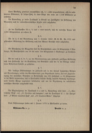 Verordnungsblatt für das Kaiserlich-Königliche Heer 18760208 Seite: 5