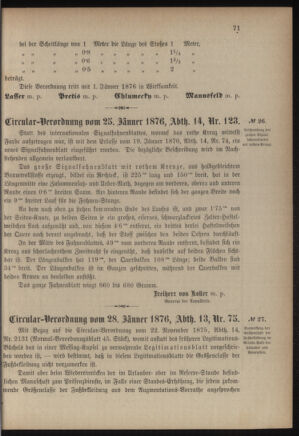 Verordnungsblatt für das Kaiserlich-Königliche Heer 18760208 Seite: 7