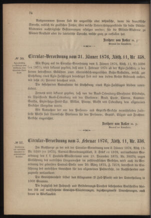 Verordnungsblatt für das Kaiserlich-Königliche Heer 18760209 Seite: 2