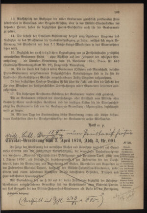 Verordnungsblatt für das Kaiserlich-Königliche Heer 18760405 Seite: 5