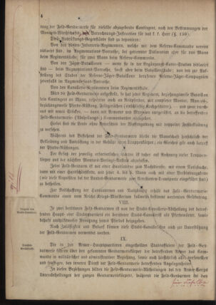 Verordnungsblatt für das Kaiserlich-Königliche Heer 18760407 Seite: 40