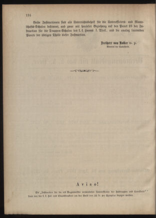 Verordnungsblatt für das Kaiserlich-Königliche Heer 18760430 Seite: 2