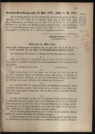 Verordnungsblatt für das Kaiserlich-Königliche Heer 18760524 Seite: 3