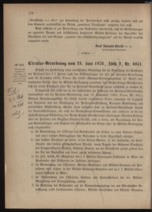 Verordnungsblatt für das Kaiserlich-Königliche Heer 18760630 Seite: 2