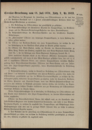 Verordnungsblatt für das Kaiserlich-Königliche Heer 18760721 Seite: 3