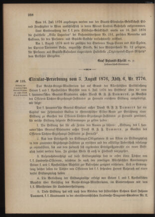 Verordnungsblatt für das Kaiserlich-Königliche Heer 18760818 Seite: 2