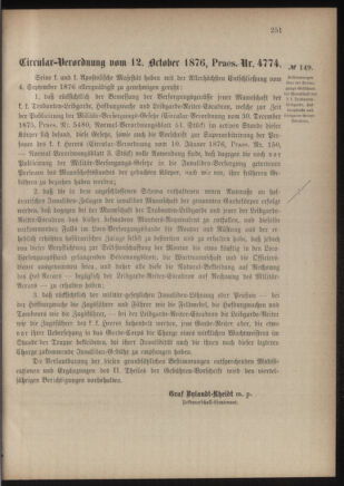 Verordnungsblatt für das Kaiserlich-Königliche Heer 18761022 Seite: 3