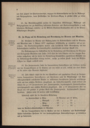 Verordnungsblatt für das Kaiserlich-Königliche Heer 18761124 Seite: 14