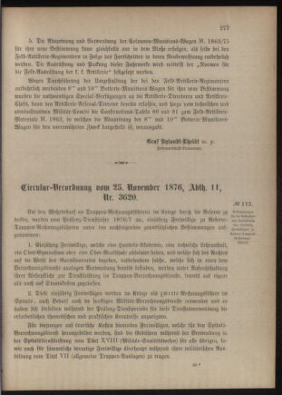 Verordnungsblatt für das Kaiserlich-Königliche Heer 18761130 Seite: 3