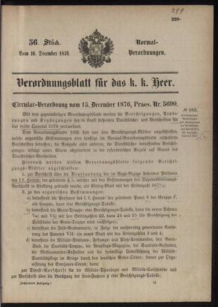 Verordnungsblatt für das Kaiserlich-Königliche Heer 18761216 Seite: 5